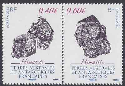 2013 French Antarctic SG.685/6 minerals U/M (MNH) 2013 French Antarctic SG.685/6 minerals U/M (MNH)