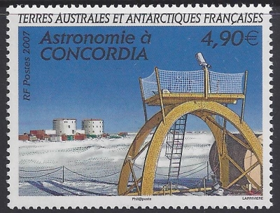 2007 French Antarctic. SG.582 Astonomy at Concordia. U/M (MNH) 2007 French Antarctic. SG.582 Astonomy at Concordia. U/M (MNH)