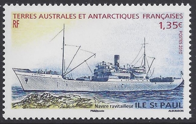 2010 French Antarctic. SG.629 Ships. U/M (MNH) 2010 French Antarctic. SG.629 Ships. U/M (MNH)