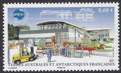 2012 French Antarctic. SG.680 20th Anniv. of Paul Emile Victor Polar Institute. U/M (MNH) 2012 French Antarctic. SG.680 20th Anniv. of Paul Emile Victor Polar Institute. U/M (MNH)
