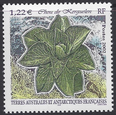 2002 French Antarctic. SG.490 Kerguelen Cabbage. U/M (MNH) 2002 French Antarctic. SG.490 Kerguelen Cabbage. U/M (MNH)