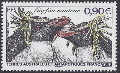 2008 French Antarctic. SG.602 Rockhopper Penguin. U/M (MNH) 2008 French Antarctic. SG.602 Rockhopper Penguin. U/M (MNH)
