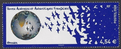 2008 French Antarctic. SG.610 Michel Granger. U/M (MNH) 2008 French Antarctic. SG.610 Michel Granger. U/M (MNH)
