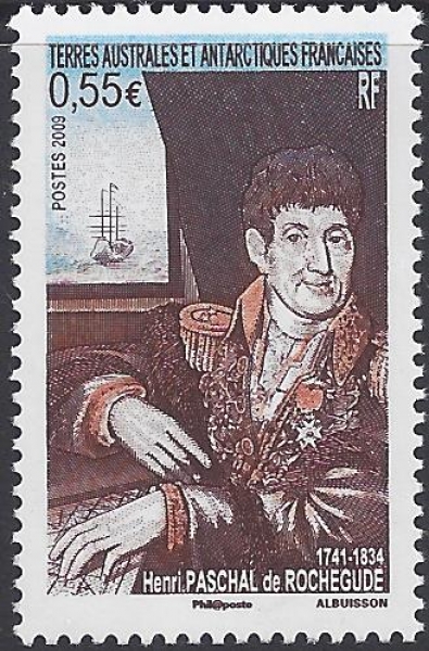 2009 French Antarctic. SG.613 Henry Paschal de Rochegude commemoration. U/M (MNH) 2009 French Antarctic. SG.613 Henry Paschal de Rochegude commemoration. U/M (MNH)