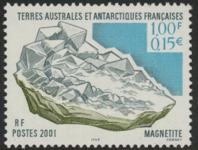 2001 French Antarctic. SG.439 Magnetite. U/M (MNH) 2001 French Antarctic. SG.439 Magnetite. U/M (MNH)