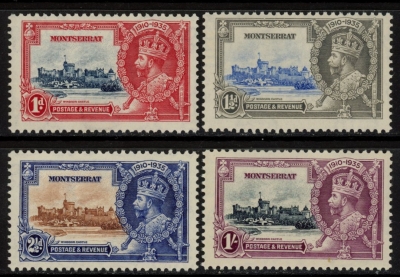 1935 Montserrat KGV Silver Jubilee. SG.94-7 U/M (MNH) 1935 Montserrat KGV Silver Jubilee. SG.94-7 U/M (MNH)