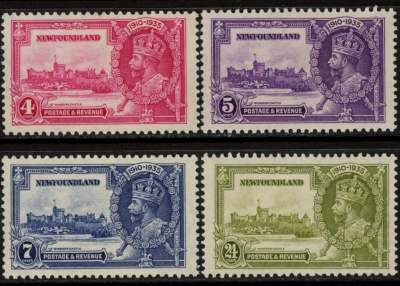 1935 Newfoundland - KGV Silver Jubilee SG.250/3 U/M (MNH) 1935 Newfoundland - KGV Silver Jubilee SG.250/3 U/M (MNH)