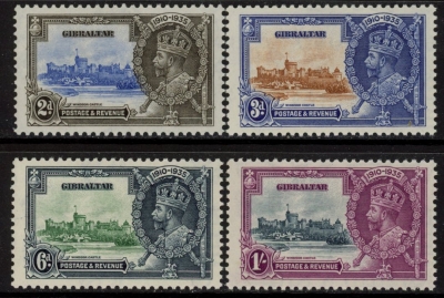 1935 Gibraltar - SG114/17 KGV Silver Jubilee set U/M (MNH) 1935 Gibraltar - SG114/17 KGV Silver Jubilee set U/M (MNH)