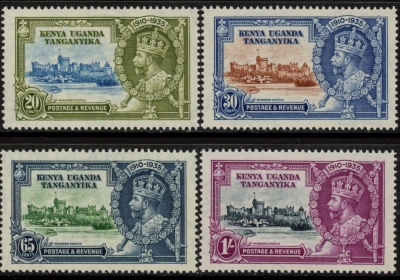 1935 K.U.T SG.124-7 Silver Jubilee set 4 values U/M (MNH) 1935 K.U.T SG.124-7 Silver Jubilee set 4 values U/M (MNH)