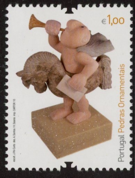 2010 Portugal SG.3816 Ornamental Stone U/M (MNH) 2010 Portugal SG.3816 Ornamental Stone U/M (MNH)