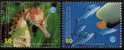 1998 Portugal SG.2619-20 Year of the Ocean Set of 2 values U/M (MNH) 1998 Portugal SG.2619-20 Year of the Ocean Set of 2 values U/M (MNH)