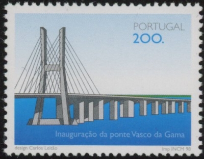 1998 Portugal SG.2616 Vasco Ta Gama Bridge U/M (MNH) 1998 Portugal SG.2616 Vasco Ta Gama Bridge U/M (MNH)