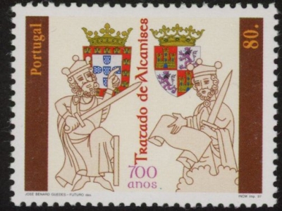 1997 Portugal SG.2578 700th Anniov of Treaty of Alcanices U/M (MNH) 1997 Portugal SG.2578 700th Anniov of Treaty of Alcanices U/M (MNH)