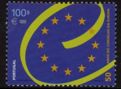 1999 Portugal SG.2709 50th Anniv of Council of Europe U/M (MNH) 1999 Portugal SG.2709 50th Anniv of Council of Europe U/M (MNH)