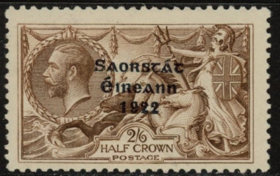 1927 KGV. SG86  2/6d chocolate brown. mounted mint. 1927 KGV. SG86  2/6d chocolate brown. mounted mint.