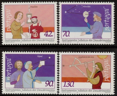 1993 Portugal SG.2318-21 Nautical Instruments Set of 4 values U/M (MNH) 1993 Portugal SG.2318-21 Nautical Instruments Set of 4 values U/M (MNH)