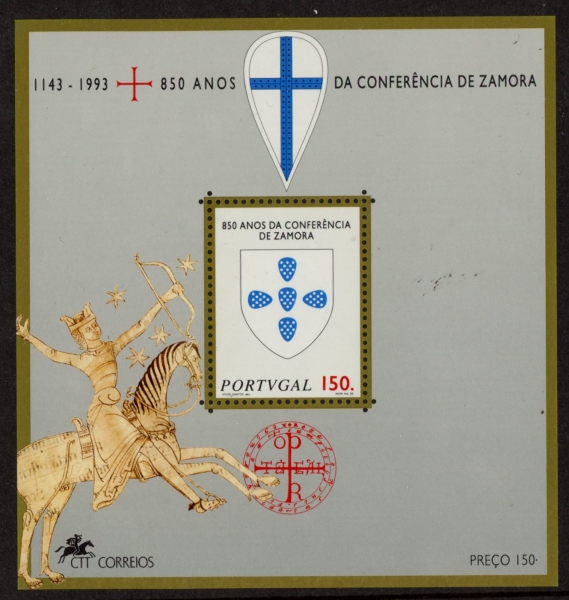 1993 Portugal MS.2359 Anniv of Zamora Conference Mini Sheet U/M (MNH) 1993 Portugal MS.2359 Anniv of Zamora Conference Mini Sheet U/M (MNH)