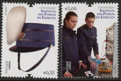 2011 Porugal SG.3854-5 Pupils of the Army Set of 2 values U/M (MNH) 2011 Porugal SG.3854-5 Pupils of the Army Set of 2 values U/M (MNH)