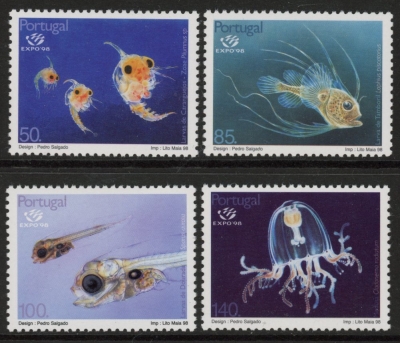 1998 Portugal SG.2611-4 Expo 98 (2nd issue) Set of 4 values U/M (MNH) 1998 Portugal SG.2611-4 Expo 98 (2nd issue) Set of 4 values U/M (MNH)