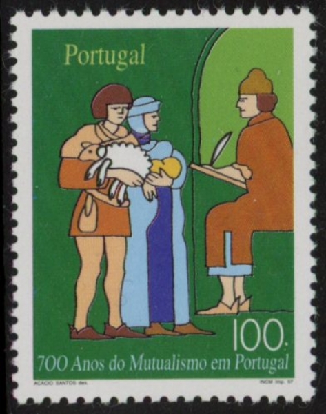 1997 Portugal SG.2576 Mutual Assurance U/M (MNH) 1997 Portugal SG.2576 Mutual Assurance U/M (MNH)