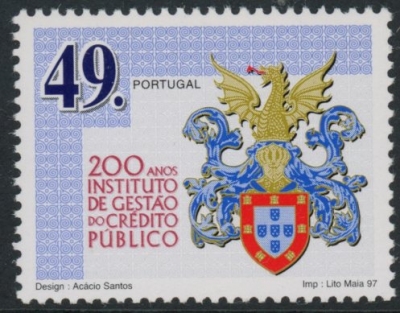 1997 Portugal SG.2549 Institute of Public Credit U/M (MNH) 1997 Portugal SG.2549 Institute of Public Credit U/M (MNH)