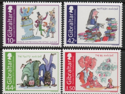 2010 Gibraltar SG.1359-62.Europa set of 4 values U/M (MNH) 2010 Gibraltar SG.1359-62.Europa set of 4 values U/M (MNH)