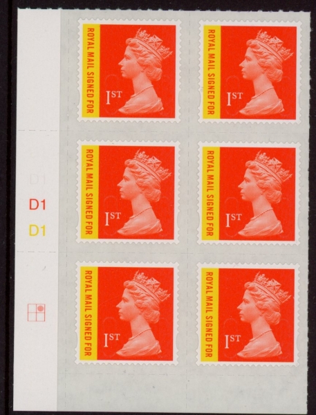 U3049 1st 'Signed For' MA16 grid R1C2 DLR U/M (MNH) U3049 1st 'Signed For' MA16 grid R1C2 DLR U/M (MNH)