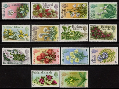 1968 Falkland Islands SG.232-45 Set of 14 values Mounted Mint Cat. £75.00 1968 Falkland Islands SG.232-45 Set of 14 values Mounted Mint Cat. £75.00