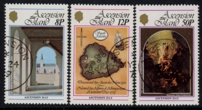 1979 Ascension SG246-8 Ascension Day Set of 3 Values VFU 1979 Ascension SG246-8 Ascension Day Set of 3 Values VFU