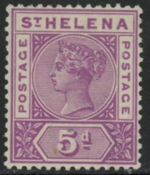 1890 St Helena SG.51 5d mauve. U/M (MNH) 1890 St Helena SG.51 5d mauve. U/M (MNH)
