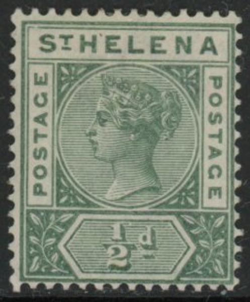 1890 St Helena SG.46 ½d green M/M 1890 St Helena SG.46 ½d green M/M