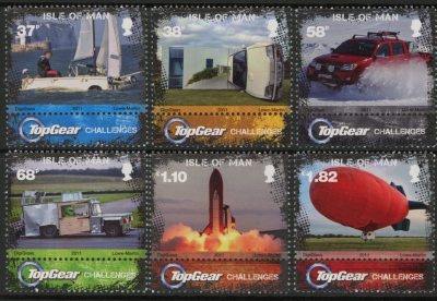 2011 IOM SG.1706-11 Top Gear Challenges Set of 6 valves U/M (MNH) 2011 IOM SG.1706-11 Top Gear Challenges Set of 6 valves U/M (MNH)