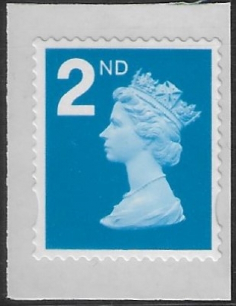 SG.2654 2nd 2B bright blue. self adhesive (pricing in proportion) ex Business sheet. Walsall. U/M (MNH) SG.2654 2nd 2B bright blue. self adhesive (pricing in proportion) ex Business sheet. Walsall. U/M (MNH)