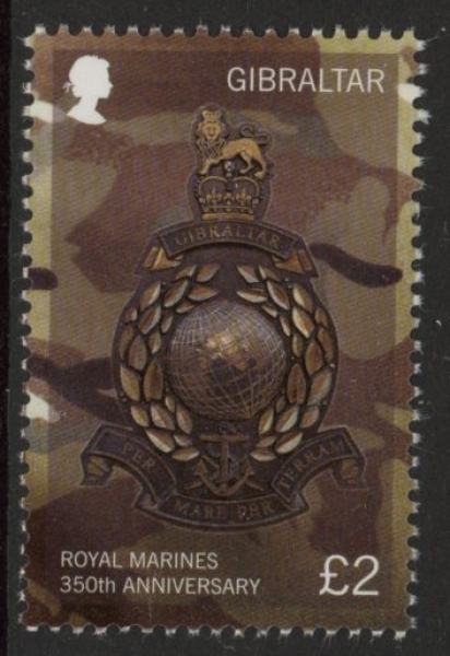 2014 Gibraltar Royal Marines 350th Anniv.   U/M (MNH) 2014 Gibraltar Royal Marines 350th Anniv.   U/M (MNH)