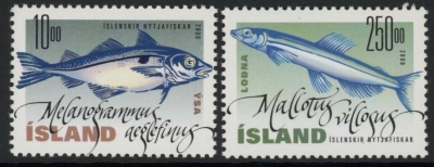 2000 Iceland SG.972-3 Fish (3rd Series) Set of 2 values (U/M (MNH) 2000 Iceland SG.972-3 Fish (3rd Series) Set of 2 values (U/M (MNH)
