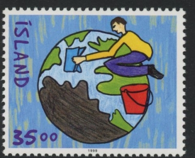 1999 Iceland SG.938 Stampin the future U/M (MNH) 1999 Iceland SG.938 Stampin the future U/M (MNH)