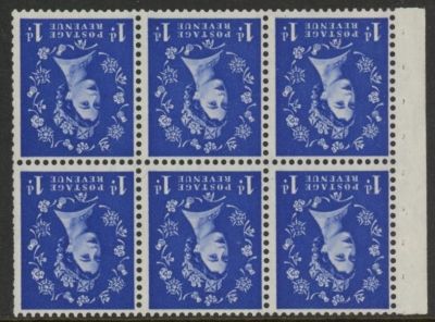 SB26a Edward Crown 6 x 1d, wmk. inverted perf I (trimmed perfs). U/M (MNH) SB26a Edward Crown 6 x 1d, wmk. inverted perf I (trimmed perfs). U/M (MNH)