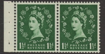 SB64 Edward Crown 2 x 1½d. wmk. upright perf E. (good perfs).U/M (MNH) SB64 Edward Crown 2 x 1½d. wmk. upright perf E. (good perfs).U/M (MNH)