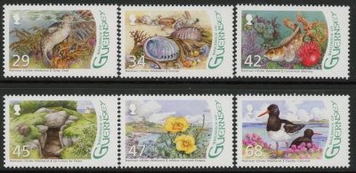 2006 Guernsey SG.1123-8 Wetlands Set of 6 values U/M (MNH) 2006 Guernsey SG.1123-8 Wetlands Set of 6 values U/M (MNH)