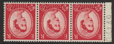 SB81af Edward Crown 3x2½d, 'spur to 1 var' wmk. inverted perf I ( good perfs). U/M (MNH) SB81af Edward Crown 3x2½d, 'spur to 1 var' wmk. inverted perf I ( good perfs). U/M (MNH)