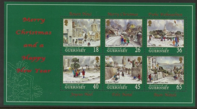 2000 Guernsey MS.883 Christmas Mini Sheet U/M (MNH) 2000 Guernsey MS.883 Christmas Mini Sheet U/M (MNH)