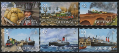 2006 Guernsey SG.1110-5 Brunel Set of 6 values U/M (MNH) 2006 Guernsey SG.1110-5 Brunel Set of 6 values U/M (MNH)