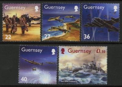 2003 Guernsey SG.979-83 Memories of WWI Set of 5 values U/M (MNH) 2003 Guernsey SG.979-83 Memories of WWI Set of 5 values U/M (MNH)