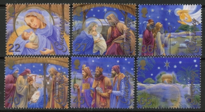 2002 Guernsey SG.972-7 Christmas Set of 6 values U/M (MNH) 2002 Guernsey SG.972-7 Christmas Set of 6 values U/M (MNH)
