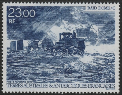 1996 French Antarctic. SG.358 'Air'. - Raid Dom/C. 1 value. U/M (MNH) 1996 French Antarctic. SG.358 'Air'. - Raid Dom/C. 1 value. U/M (MNH)