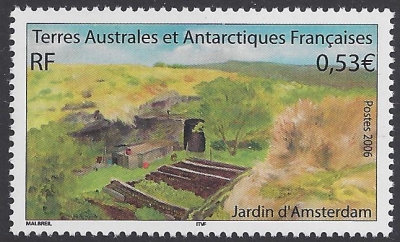 2006 French Antarctic SG.562 Jardin d' Amsterdam. 1 value. U/M (MNH) 2006 French Antarctic SG.562 Jardin d' Amsterdam. 1 value. U/M (MNH)