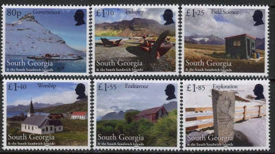 2025 South Georgia. SG.876-81 Heritage. set 6 values. U/M (MNH) 2025 South Georgia. SG.876-81 Heritage. set 6 values. U/M (MNH)