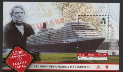 2014 IOM MS.1924 Centenary of the Panama Canal Mini Sheet U/M (MNH) 2014 IOM MS.1924 Centenary of the Panama Canal Mini Sheet U/M (MNH)