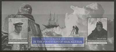 2016 IOM MS.2113 Footsteps of Shackleton Mini Sheet U/M (MNH) 2016 IOM MS.2113 Footsteps of Shackleton Mini Sheet U/M (MNH)