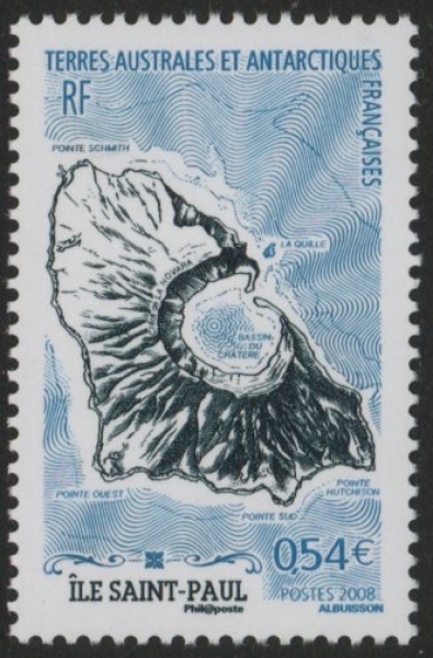 2008 French Antarctic. SG.599 île Saint-Paul U/M (MNH) 2008 French Antarctic. SG.599 île Saint-Paul U/M (MNH)